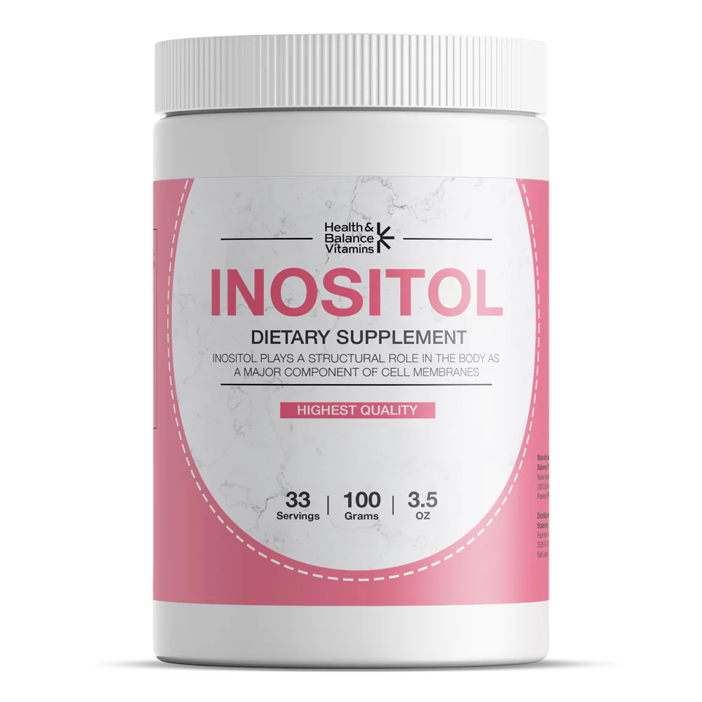 Inositol | Unflavoured Myo-Inositol Powder | Health & Balance Vitamins (USA) Health & Balance Vitamins Inositol | Unflavoured Myo-Inositol Powder | Health & Balance Vitamins (USA) Health & Balance Vitamins