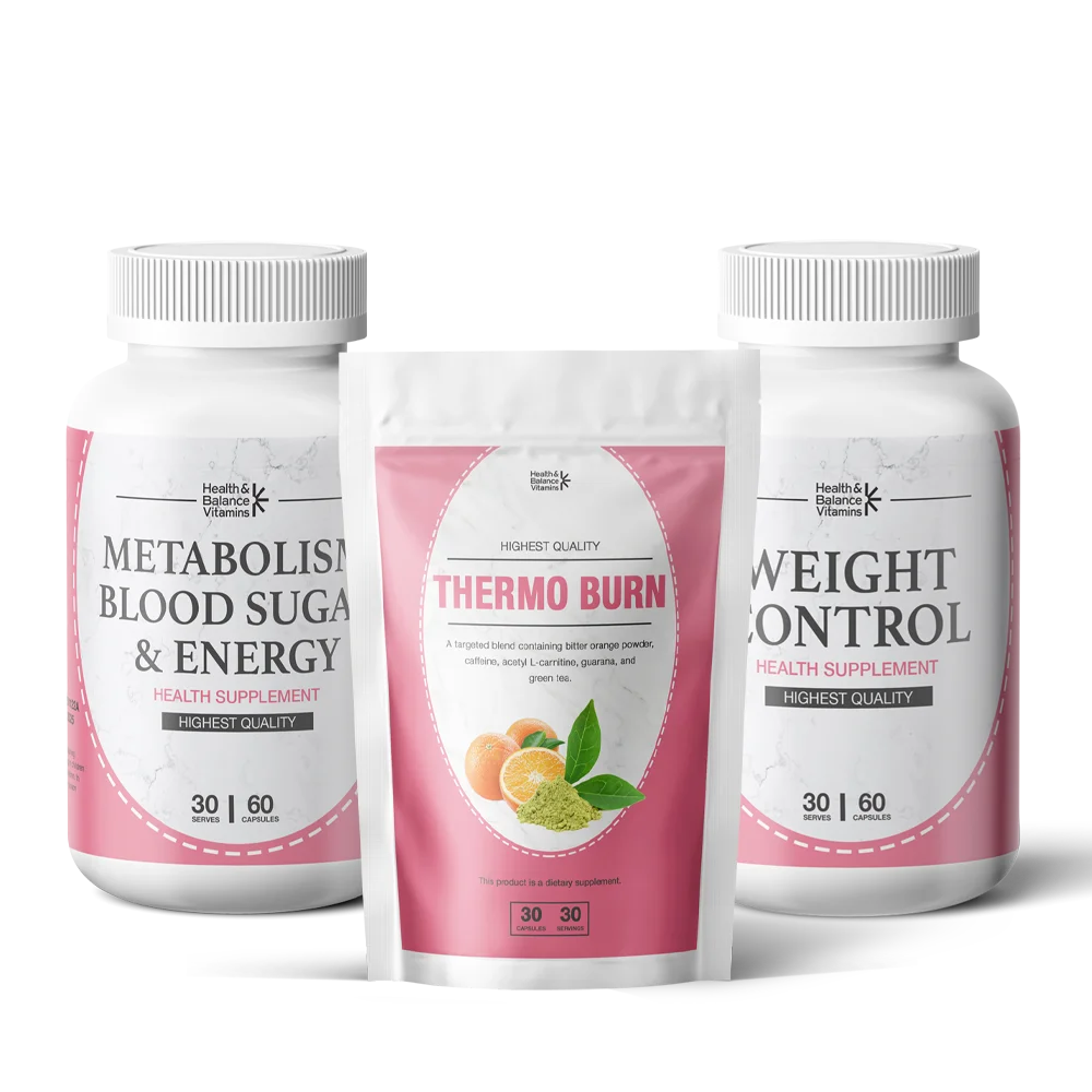 PCOS Weight Loss Bundle Health Balance Vitamins – (USA) Health