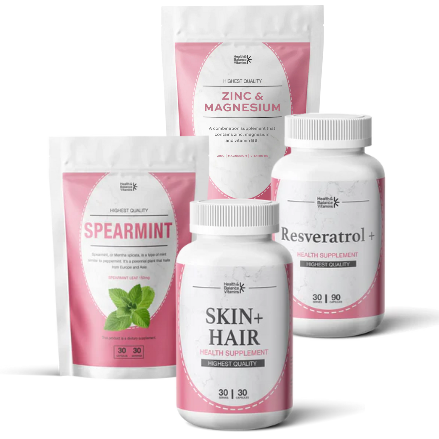 PCOS Skin & Hair Bundle