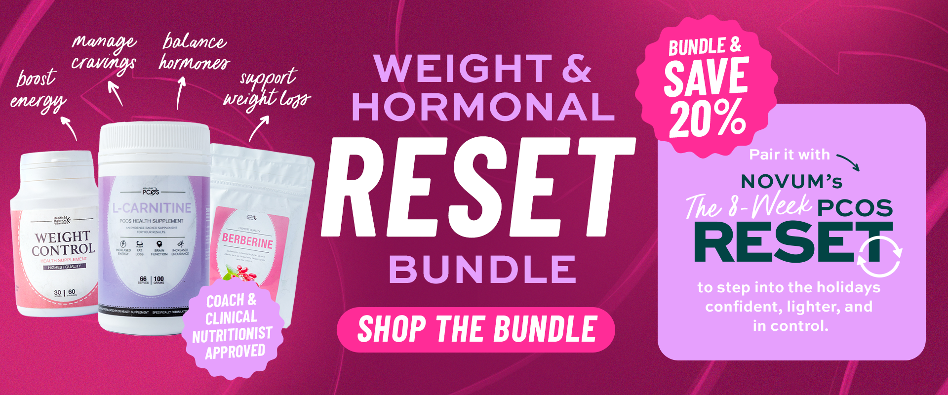 PCOS Belly Support Bundle Banner