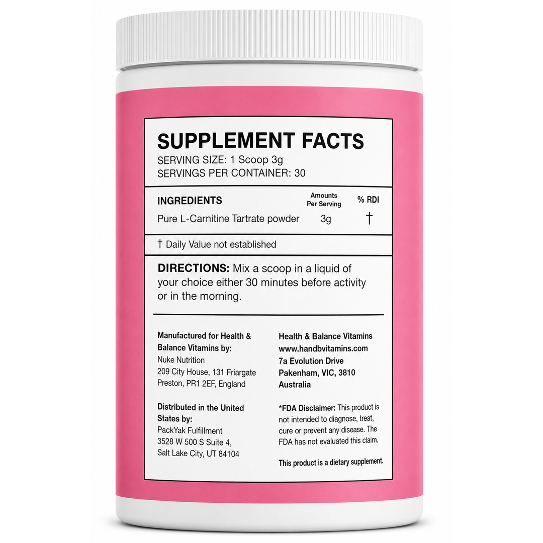l-carnitine fda approved Swanson Propionyl L-Carnitine with Glycine,